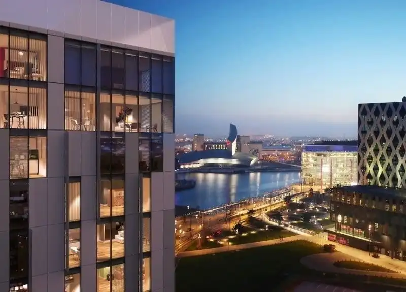 Media City project architecture in England